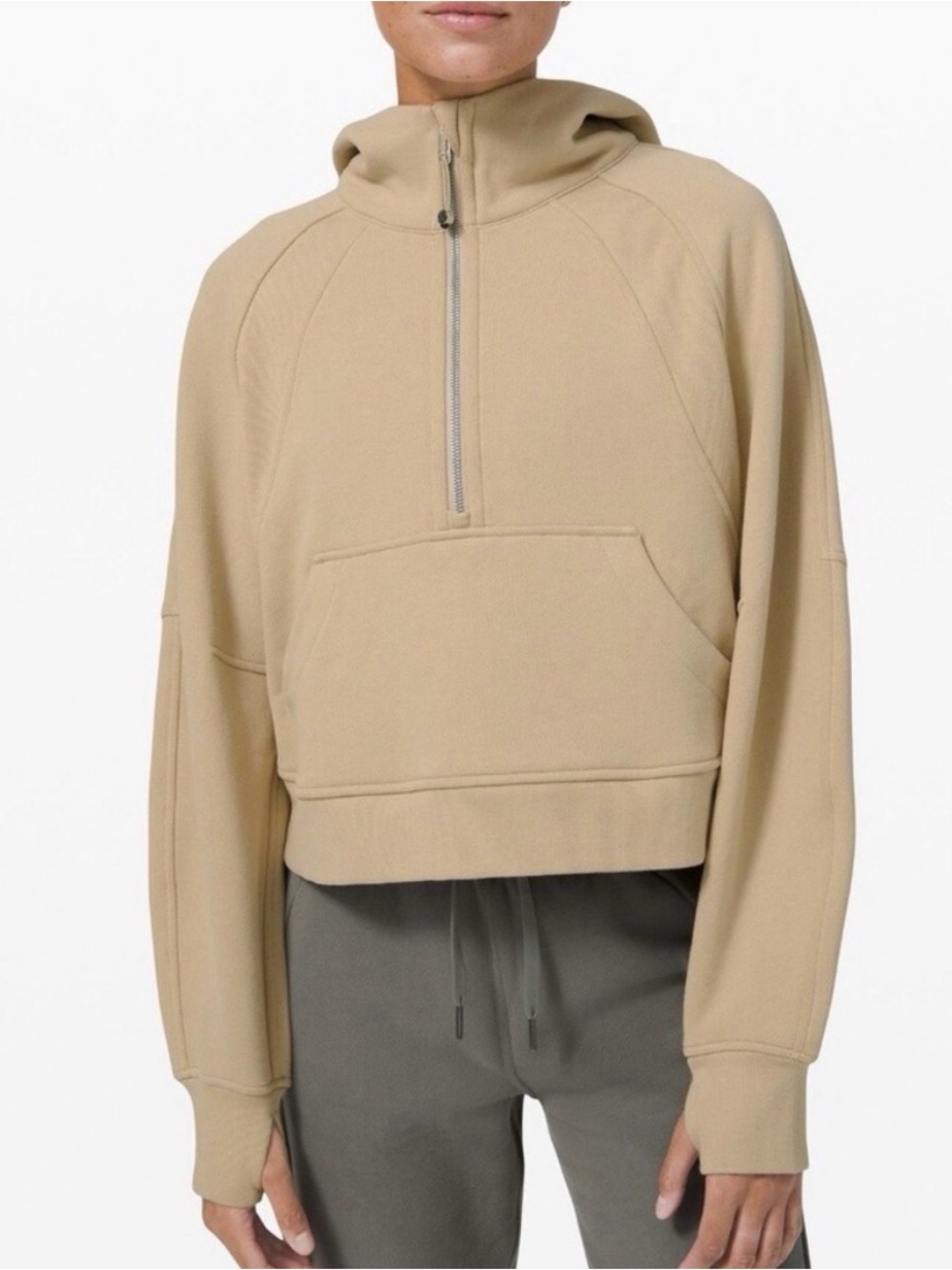 Lululemon Scuba Half Zip Hoodie *Trench M/L